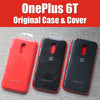 A6013 Official OnePlus 6t Case original 1+6T OnePlus 6 bespoke Silicone Sandstone Nylon Karbon Bumper Leather Flip Cover